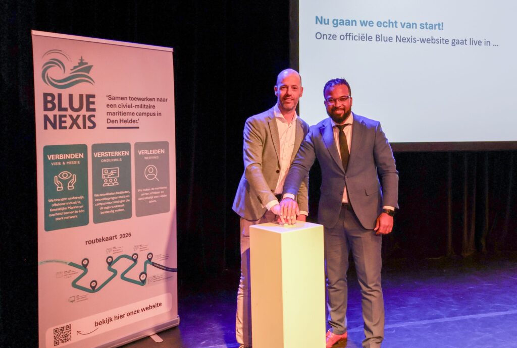 Lancering website Blue Nexis door Joost Pellis en Fotigui Camara